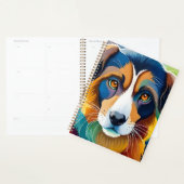 Niedliches Hundeportrait nah Planer (Anzeige)