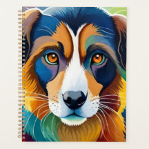 Niedliches Hundeportrait nah