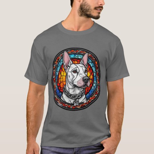 Niedliches Hundeportrait T-Shirt (Vorderseite)