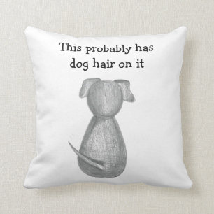 Niedliches Hundethrow-Kissen Kissen