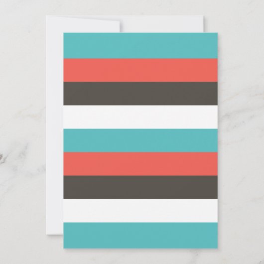 Niedliches Hundezeichen Ugly Sweater Party Einladung (Rückseite)