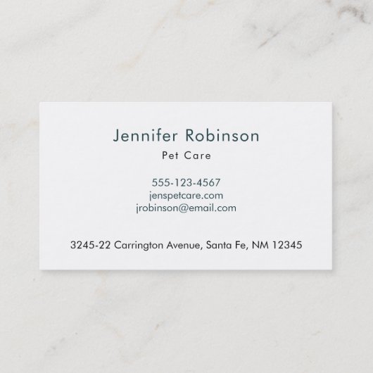 Niedliches Hundsmuster mit Knochen auf grünem Hint Visitenkarte (Rückseite)