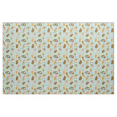 Niedliches Ice Cream Muster Stoff (Fat Quarter (45,7 x 55,9 cm))