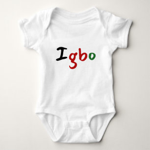 Niedliches Igbo Baby Strampler