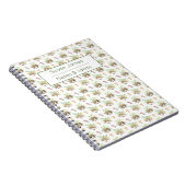 Niedliches Igel-Notebook mit Individuelle Name Notizblock (Rechte Seite)