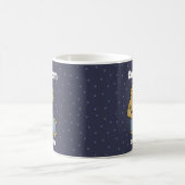 Niedliches Illustriertes Capricorn Zodiac Personal Kaffeetasse (Mittel)