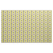 Niedliches Illustriertes Owls-Muster Stoff (Fat Quarter (45,7 x 55,9 cm))