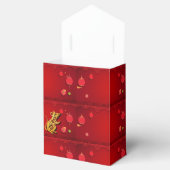 Niedliches, in Papierform geschnittenes Ratten Jah Geschenkschachtel (Geöffnet)