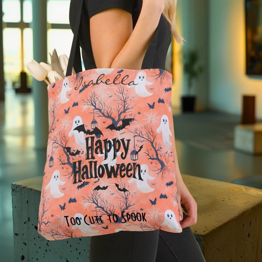 Niedliches, individuell anpassbares Halloween-Gesp Tasche