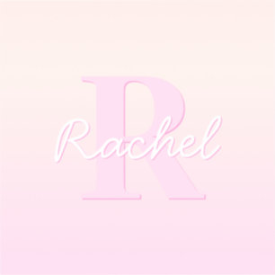 Niedliches individuell anpassbares Monogramm   Pea Aufkleber