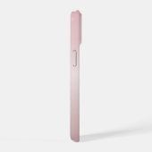 Niedliches individuell anpassbares rosafarbenes Mo iPhone 15 Hülle (Rechte Seite)