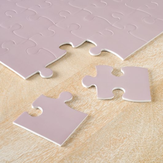 Niedliches individuell anpassbares rosafarbenes Mo Puzzle (Seite)