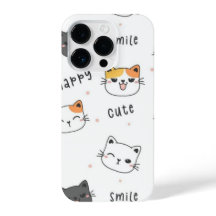 Niedliches iPhone 13 Pro Slim Fit Case, Glossy