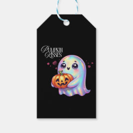 Niedliches Iridesshire Halloween-Geist Geschenkanhänger