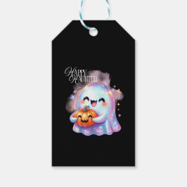 Niedliches Iridesshire Halloween-Geist Geschenkanhänger