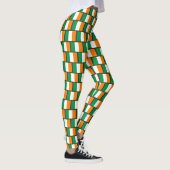 Niedliches irisches Flaggenmuster St Patricks Day  Leggings (Rechts)