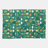 Niedliches irisches Ikonen-Muster Geschirrtuch (Horizontal)