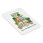 Niedliches Irish Knickack Stand Happy St Patrick's Magnet (Rechte Seite)