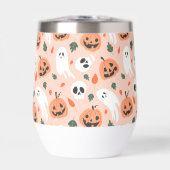 Niedliches Jack-O-Lantern- und Ghost-Muster (Vorderseite)