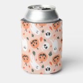 Niedliches Jack-O-Lantern- und Ghost-Muster Dosenkühler (Kanne Rückseite)