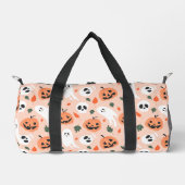 Niedliches Jack-O-Lantern- und Ghost-Muster Duffle Bag (Vorderseite)