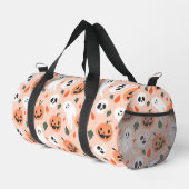 Niedliches Jack-O-Lantern- und Ghost-Muster Duffle Bag (Rechte Ecke)