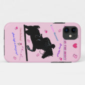 Niedliches Jäger-Pullover-Pferd kritzelt Case-Mate iPhone Hülle (Rückseite (Horizontal))