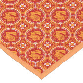 Niedliches Jahr des Kaninchen Chinesisches Neujahr Kurzer Tischläufer (Ecke)