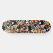 Niedliches japanisches Anime Manga-Musterskateboar Skateboard (Horizontal)