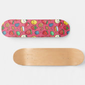 Niedliches japanisches Anime-Muster-Skateboard Skateboard (Horizontal)