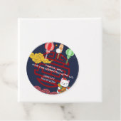 Niedliches japanisches Hibachi Dinner Geburtstagsp Geschenkanhänger (Beispiel)