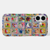 Niedliches japanisches Jahr des Musters für tieris Case-Mate iPhone Hülle (Rückseite (Horizontal))