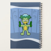 Niedliches japanisches Kappa Monster Planer (Rückseite)