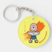 Niedliches japanisches Monster Hitotsume-kozo Schlüsselanhänger (Vorderseite)