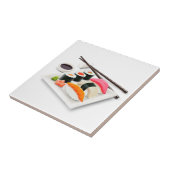 Niedliches japanisches Sushi Fliese (Seite)