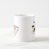 Niedliches japanisches Sushi Kaffeetasse (Mittel)