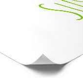 Niedliches japanisches Sushi Poster (Ecke)