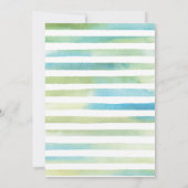 Niedliches Junge Party wie ein Dinosaurier Geburts Einladung (Rückseite)