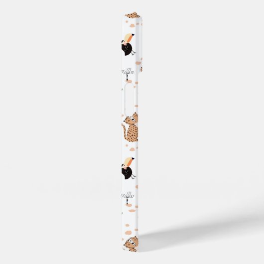 Niedliches Jungle-Regenwald-Muster Case-Mate iPhone Hülle (Rückseite / Rechts)