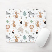 Niedliches Jungle-Regenwald-Muster Mousepad (Mit Mouse)