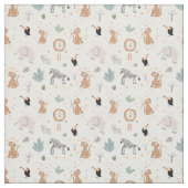 Niedliches Jungle-Regenwald-Muster Stoff (Muster)