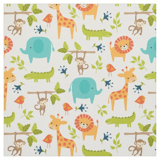 Niedliches Jungtiergewebe Stoff (Muster)