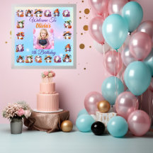 Niedliches Kaffeepopster für Kinder zum Geburtstag