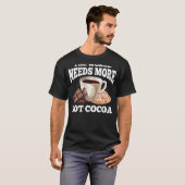 Niedliches Kakaodesign T-Shirt (Vorne ganz)