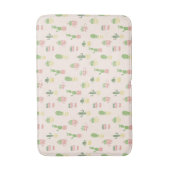 Niedliches Kaktus-Muster Badematte (Vorderseite Vertikal)