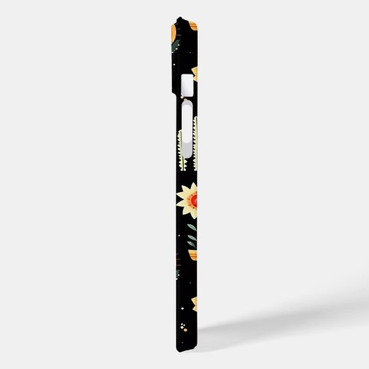 Niedliches Kaktus-Muster Case-Mate iPhone Hülle (Rückseite / Links)