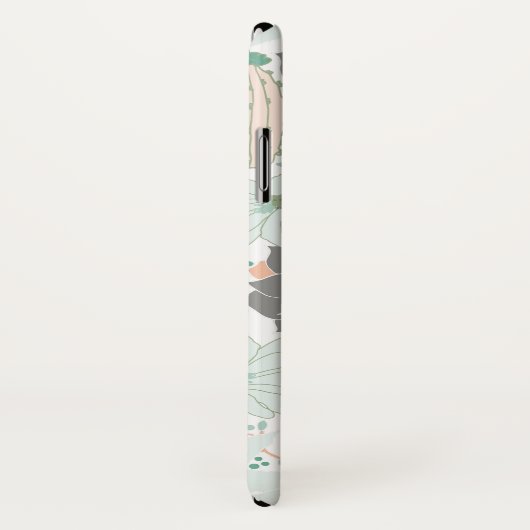 Niedliches Kaktus-Muster Case-Mate iPhone Hülle (Hinten/Rechts)