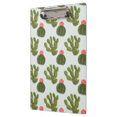 Niedliches Kaktus-Muster Llamarama Sammlungs-| Klemmbrett (Links)