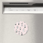 Niedliches Kaktus-Muster Magnet (In Situ (Geschirrspüler))