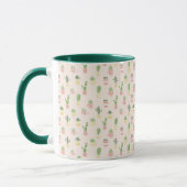 Niedliches Kaktus-Muster Tasse (Links)